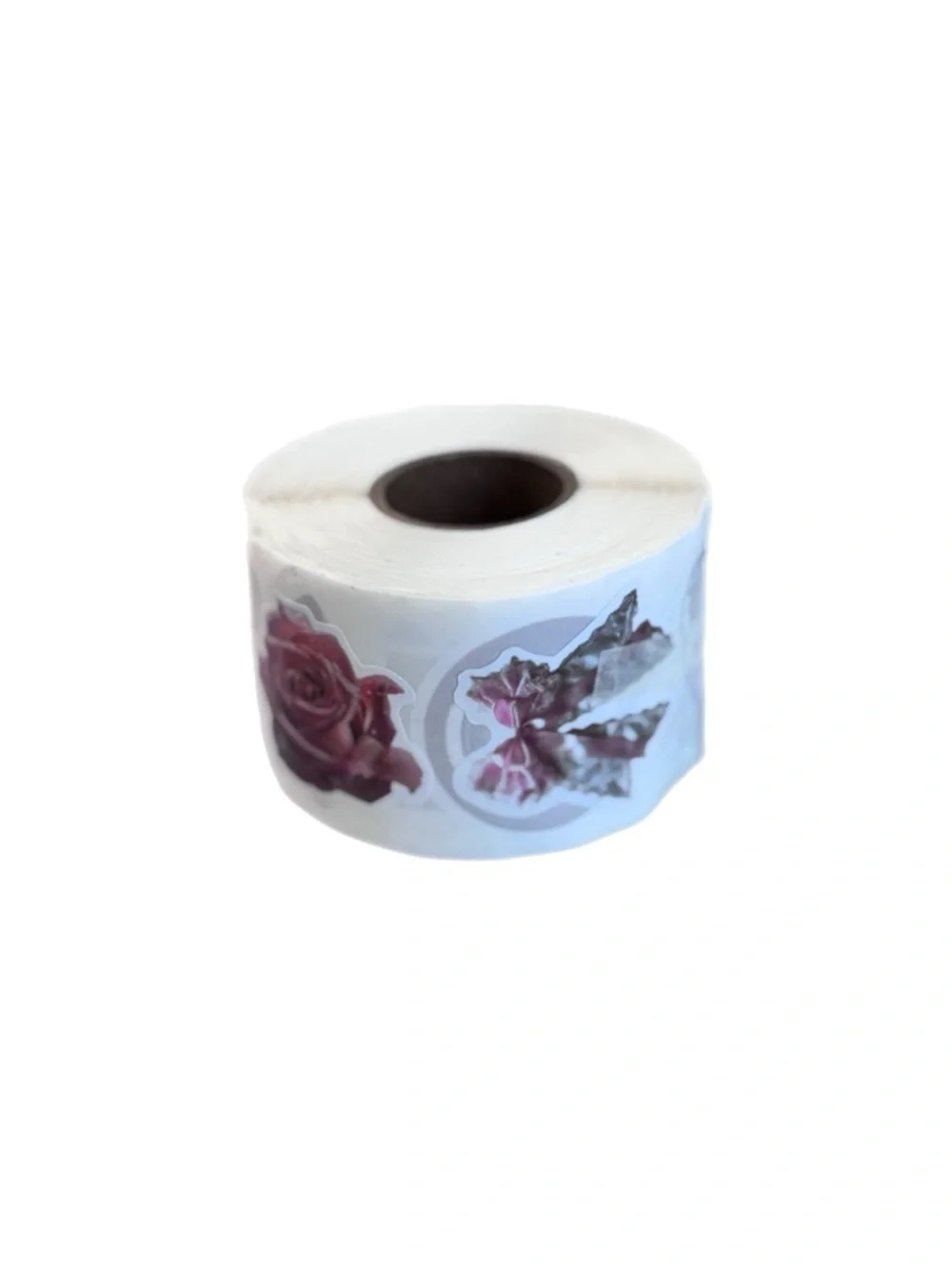 Roll of 500 Pastel Pink Coquette Stickers